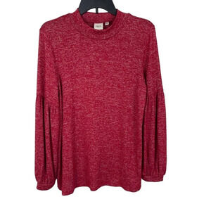 Rafaella Women's Long Sleeve Knit Pullover Sweater Size M